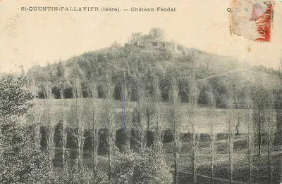 St-Quentin-Fallavier (Isère) — Castelo Feudal