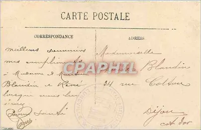 Lunéville — O Pequeno Castelo construído pelo Príncipe Charles, filho caçula do Duque Léopold — LL — Verso