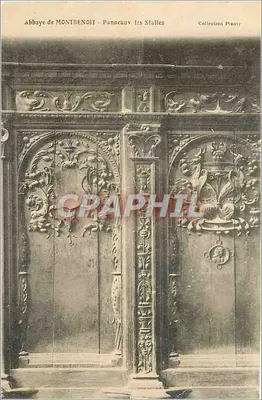 Abadia de Montbenoit — Painel das Cadeiras — Coleção Piraty