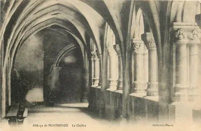 Abadia de Montbenoit — O Claustro — Coleção Planty