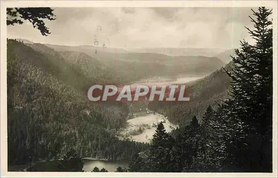 Vista dos lagos de Gerardmer — Edição Cigognet, n° 6