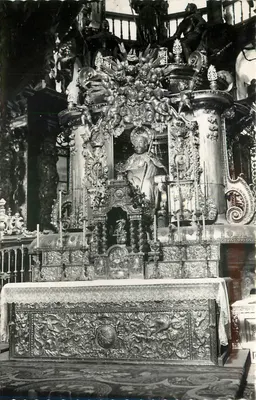 Santiago de Compostela — Catedral, Grande Altar em Prata — Edições Lluch, série 20