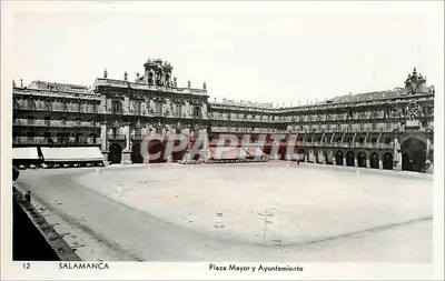 Salamanca — Plaza Mayor e Ayuntamiento