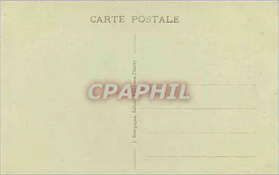Priorado de Binson — Entrada da capela — Vista tirada antes da invasão (1914-1918) — J. Bouguas, Editor Thierry — Verso