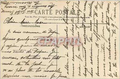 Marseille — Antigo Porta da Joliette — EL. — n° 94 — Verso