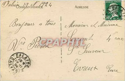 Falaise - Igreja de São Gervásio — LL, n°38 — Verso
