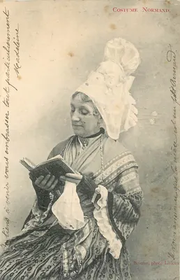 Traje Normando — Madame Madeline — Besnier, fot. Listieux