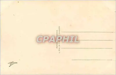Grenoble — O Teleférico e o Moucherotte (1906m) — Verso