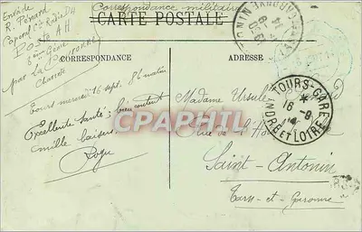 Tours — Hotel de l'Univers — LL. — Hotel du Palais — Restaurant Téléphonique — Rewers
