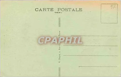 A Torre de Carlomagno (século XII) — Tours (Indre-et-Loire) — A.P. n°173 — Verso
