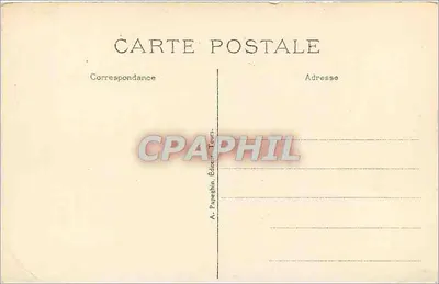 Langeais (Loire-et-Loire) — El Castillo (Lado Sureste) — A.P. n°14 — Reverso