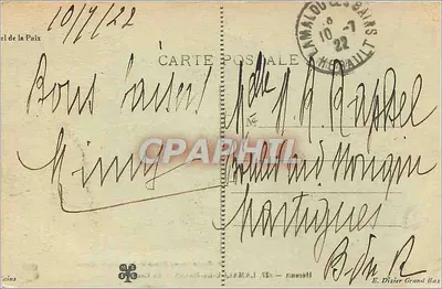 Lamalou-les-Bains — Kasyno — E. Dizier Grand Baz — Rewers