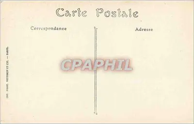 Pałac w Compiègne — Pokój spania cesarza — ND. Fot. — Rewers