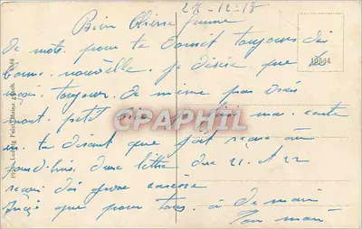 Bad Kreuznach - Salinas — roda d'água e ponte de madeira — editor Ludwig Feist, Mainz — Verso