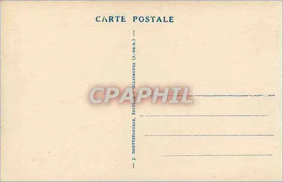Le Mont-Dore - Estrada de Sancy — editor J. Gouttefangeas, Olliergues — Verso