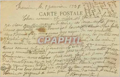 Reims — Rue de Mars — Ruiny po wojnie — E.C. 413 — Rewers