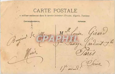 Macon — Chemin du Pont-Vert — wydawca nieodczytalny — Rewers