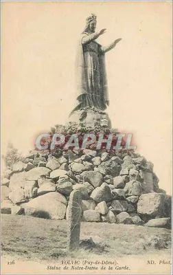Estátua de Nossa Senhora da Guarda — Volvic (Puy-de-Dôme) — ND. Fot. n°126