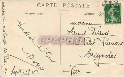 Toulouse — Le Grand Rond — Edizione Bayard, n°7 — Verso