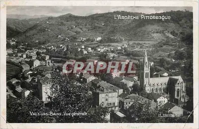 Vals-les-Bains — Vista geral — A Cegonha