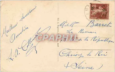 Ault-Onival - Ogólny widok — wydawca A. Ligner, nr 82 — Rewers