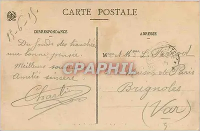Le Tanneck, widziany z Planc Albacien — Wysokie Vosgi — Ad Weick, Saint-lé - n° 6482 - CL. TI. — Rewers