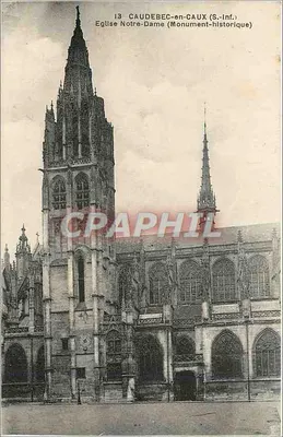 Igreja de Nossa Senhora — Caudebec-en-Caux (S.-Inf.) — E. Douillet, editor de fotos