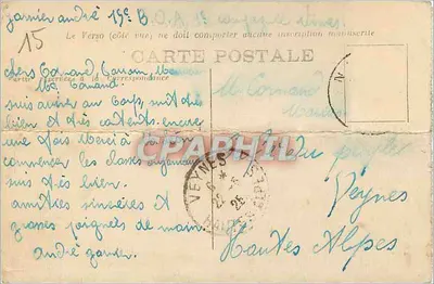 Nîmes — Widok ogólny — A.R., nr 98 — Rewers