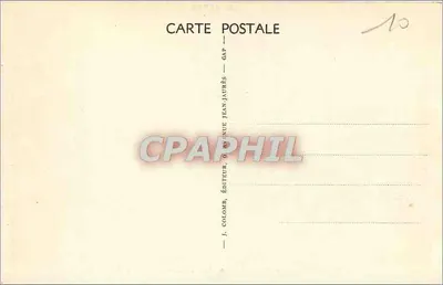 Les Rans e o Massif Jocelme Aupillous — Vista tirada do Pic des Étages — J. Colombe, Gap — Verso
