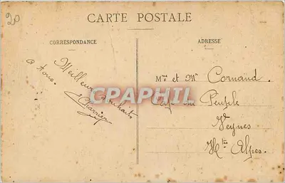 Avignon — Plac zegarowy — wydawca Renard Paul, n°15 — Rewers
