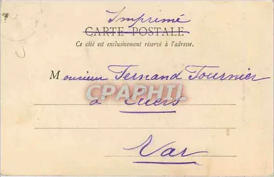 Kerk van Sint Augustinus — Parijs — B.F., Parijs, n°56 — Achterkant