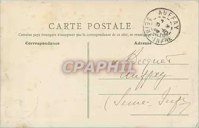 Gisors (Eure) — Ratusz — Burżuazja — Rewers
