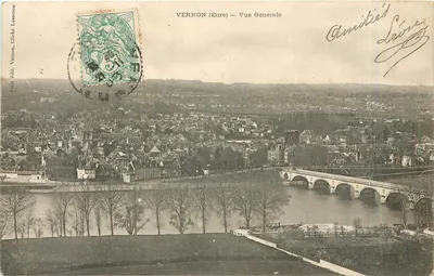 VERNON (Eure) — Vista Geral — Editado por Lasseron