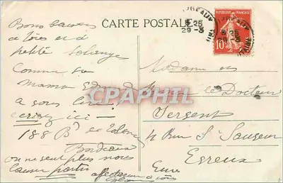 Bordeaux — Ogólny widok z wieży św. Michała — A.H. 83 bis — Rewers