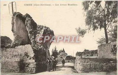Cimiez (Alpes-Maritimes) — As Arenas Romanas — Editor Jhot, n° 418