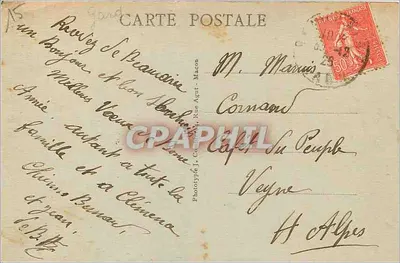Beaucaire - Vue Générale — Rewers