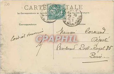 Piekne Cévennes — Dolina Eyrieux — Ruiny Rochebonne — G. Artige syn, wydawca, Aubenas (Ardèche) — Rewers