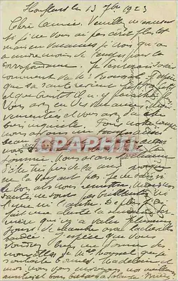 Honfleur — Przylądek — LL. — 65 — Rewers