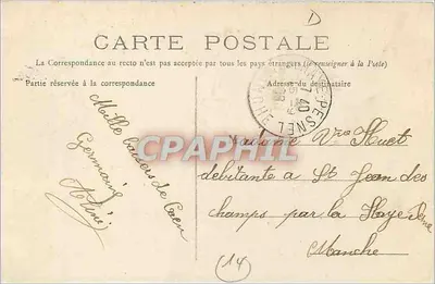 CAEN — Katedra Świętego Julianna — L. D. — Rewers