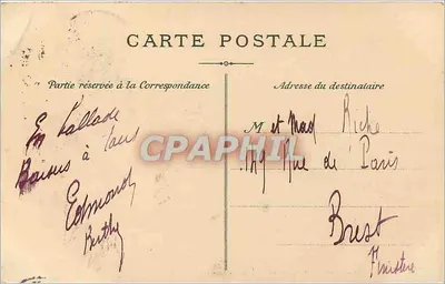 Marseille — Bassins et Quais de la Joliette — LL. — Verso