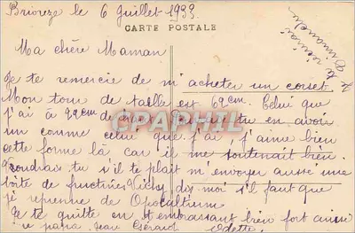 Interior da capela de Nossa Senhora de Briouze — A Normandia — P. Levassieur, editor de fotos, Elers, n°20 — Verso