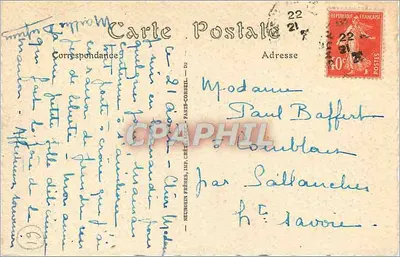 Laigle (Orne) — Casa histórica do Século XVII — Fachada — R. Poret — Verso