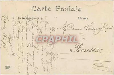 EVAUX-LES-BAINS (Creuse) — Fontes do Estabelecimento Termal — Pinthon, Fot., EVAUX-LES-BAINS — Verso