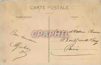 Castelo de Merville, perto de Grenade — La Haute-Garonne — Fototypia Imprensa Léonès, Toulouse — n° 189 — Verso