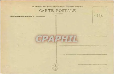 CETTE — Vista geral e Lagos de Thau — Verso