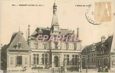 Nogent-le-Roi (E.-et-L.) — O Hôtel-de-ville — A. Berbault, editor
