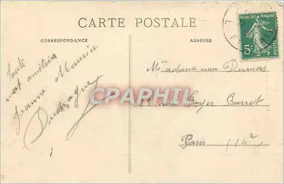 Dreux (E.-et-L.) — O Velho Hotel de Ville — Verso