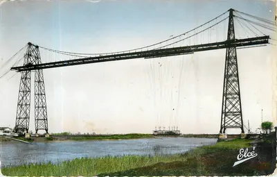 Most transbordeur w Châtainneau — Rochefort-sur-Mer (Château-Mine) — Wydawca Elcé