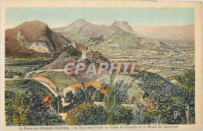 A Estrada dos Grandes Goulets — A Torre sem Veneno, a Vale de Grenoble e o Maciço de Chartreuse — Éditions Martino Frères, n° 537