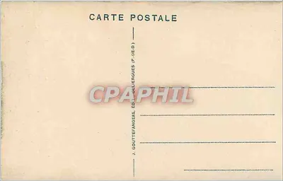 Clermont-Ferrand — Façada katedry — G. D'O. n°1097 — Rewers